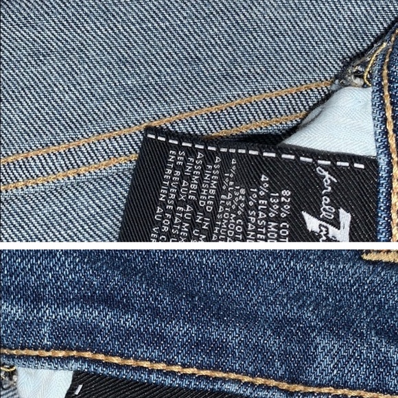 7 for all mankind luxe vintage high waist size 26 - Picture 3 of 4